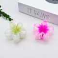 Flower Hair Clip Hawaiian Plumeria Hair Claw Beach Flowers Barrettes Hairpins ANLAN. 