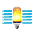 LED Flame Bulb with 3 different modes 9 Watt, Yellow Flickering Lamp With Upside Down Effect, LED Dynamic Flame Effect Light, Indoor and Outdoor Home Decoration Flame Blub, Summer Flame LED Flame Light Bulb. 