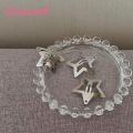 Girls Star Hairpin 10/30/50pcs Star Hairpin Non-slip Snap Hair Clips Silver Color Sweet Star Shape Barrettes for Girls Women Metal Alloy Accessories Women Star Hair Clip. 
