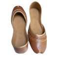 Brown  Khussa for girl / Desi khussa /Brown Khussa for woman/  Ladies Khussa / Gk Style. 