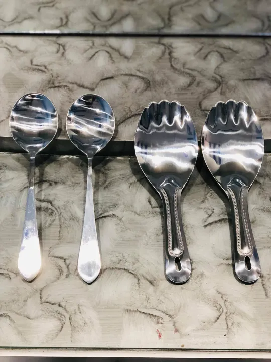 Spoons%20/%20Rice%20&%20Curry%20Spoons%20/%20Set%20of%204%20Dish%20&%20Donga%20Serving%20Spoons%20(2%20Rice%20Spoon%20+%202%20Salan%20/%20Curry%20Spoons)%20-%20Image%202