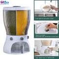 Rotatable Kitchen Food Storage Cereal Dispenser Storage Box Rotating Dry Food Rice Container Storage Case Flour Grain Storage Box Bottle. 