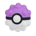 6 Styles Poped Pokemon Pokeball 3D Antistress Toys Pops Push Kawaii Pocket Pop Fidget Toys for Children Gift for Children. 
