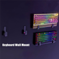 Keyboard Wall Hanger Universal Keyboards Wall Mount Barcket Acrylic Keyboard Storage Holder Keyboard Spare Parts Accessories Parts. 