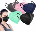 Black Skin Care Mask Adult Fish Shape Cotton Face Masks Mascarilla Negra 10pcs Masque Unisex Halloween Cosplay. 