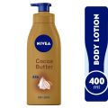 NIVEA Cocoa Butter Body Lotion, Vitamin E, Dry Skin, 400ml. 