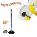 Manual Toilet Flush Opener Plunger & Clog Remover, Bathroom Drain Plunger Opener, Manual Vacuum Suction Pump for Toilet Pot, Suction Pressure Plunger Pump for Water Drainage, Washroom Drain Cleaning Plungers Pump. 