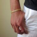 Golden Hand Chain Bracelet For Men. 