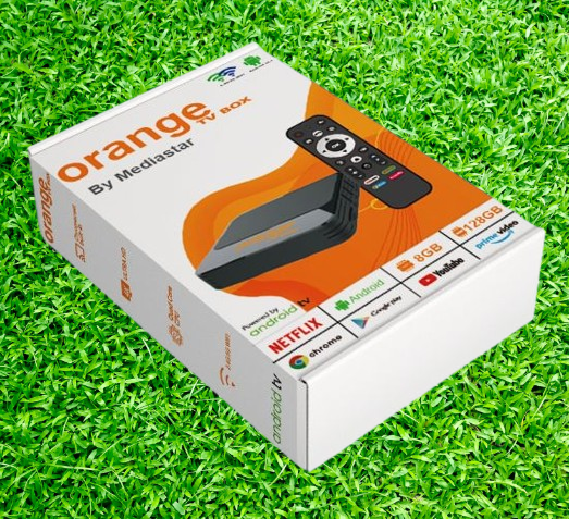 ALL BEST ANDROID TV BOX ORANGE (8GB+128GB)