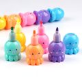 5 Colors Octopus Fluorescent Marker Pen Set Highlighter Pens Painting Highlight. 