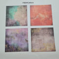 Bello Craft 6x6 inch 24 Sheets Pattern paper / Craft Papers / Designer Paper Pack Scrapbooking. 