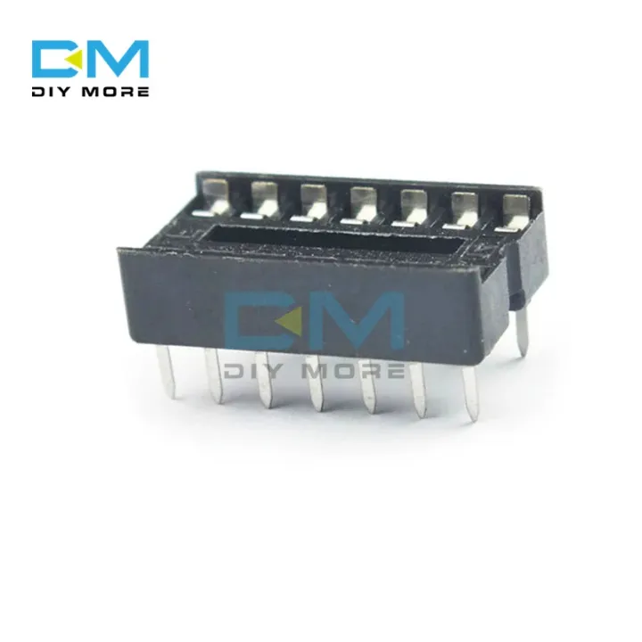 30Pcs%2014%20Pin%2014P%2014pin%20DIP%20IC%20Socket%20Adaptor%20Solder%20Type%20Socket%20Pitch%20Dual%20Wipe%20Contact%20DIP-14%20-%20Image%202