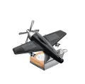Solar Aeroplane Aircraft Car Perfume Car Air Freshener black. 