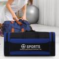 Travel Duffle Bag Adults Portable Sports Gym Bag for Weekend Outdoor Fitness Blue. 