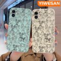 YIWESAN For Xiaomi 10T Pro Case Cartoon Anime Mickey Mouse Original Soft Silicone Square Edge Pattern Phone Case Full Cover Lens Camera Protection Cases Shockproof Back Cover. 