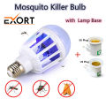 EXORT Mosquito Killer Bulb UV Light Mosquito Killer 2 in 1 LED Bulb Energy Saver 15W LED Light Mosquito Killer Lamp. 