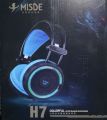 Best Quality MISDE H7 USB Headset gaming wired WITH LIGHT Gaming Headphone PC Surround Sound Stereo Gaming Headphones. 