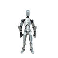 Robot Toy with Weapon 15 Weapons Robot Action Figure Multi-jointed Movable 3d Printed Model Articulated Dummy Figurine for Kids Adults Unique Gift Idea. 