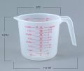 Plastic Measuring Cup Clear Measuring Jug 1 ltr-Nesting Stackable Container for Measure Liquid and Baking Items, Kitchen Lab Use 1000Ml Measuring Cup Baking Tool Kitchen Tool High Quality Plastic Measuring Cup Tool Cup with Scale. 