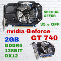 NVIDIA GEFORCE GT740 2GB, GDDR5, 128BIT, DX12, GAMING GRAPHIC CARD. 