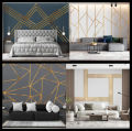 Acrylic Golden | Silver Mirror Strips 1 inch x 96-inch Self Adhesive Double Tape for Furniture and Wall Decor Bedroom Decor Living Room Decor. 
