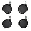 wheel casters for chairs, trolleys, and furniture with brake. 