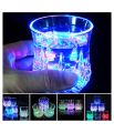 Glass Rainbow Color Light Drink Cup LED Lightning Glass Gift for Kids. 