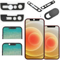 Front Webcam Cover iPhone13 Antispy Camera Cover Lenses Privacy Sticker Selfie Lens Protecting Mask for iPhone 13 12 11 X Series. 