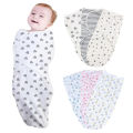 Infant Newborn Baby Hoodie Blanket/Swaddle Adjustable Infant Wrap - Multicolour. 