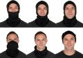 5-in-1 Ultimate Biker Mask Complete Head and Neck Cover for All Riding Conditions. 