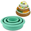 Pizza Mould 3 Layer Silicone Cake Mold Plate DIY Round Tools. 