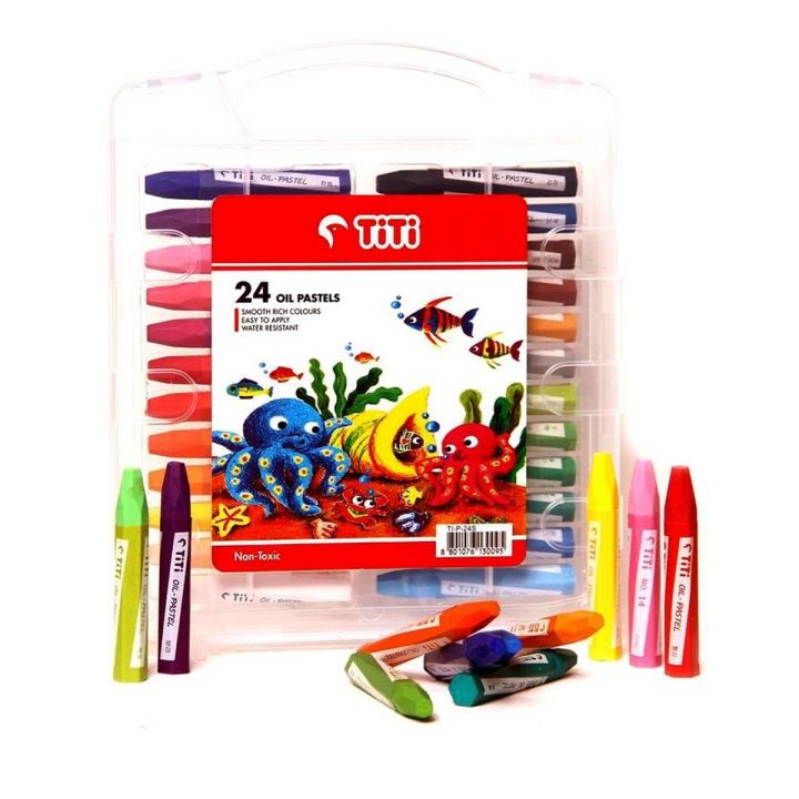 Titi Oil Pastel 24 Color Box