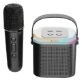 Audionic Boom Box 101 Speaker Bluetooth supported 4 different Voices RGB Lights with Mic. 