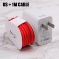 Warp Charger for OnePlus - Fast Charging Cable USB A to USB C, 30W Power Adapter, EU/US Plug. 