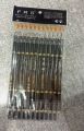 FRS Eye & Lip Liner Pencil 2 in 1 Sharpner With Brush Brown And Black. 