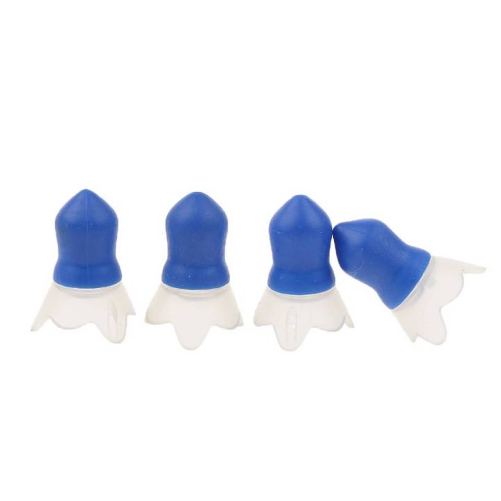 2 Pairs Silicone Earplugs Airplane Air Pressure Reducing Hearing Protection