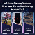 Vention Magnetic Phone Cooler Fast Cooling Semiconductor Radiator & LED Digital Display Clip-on Portable USB-C Heatsink for PUBG Mobile Gaming Phone Radiator. 