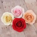 Beautiful Flower Pots Withh Fomic Roses. 