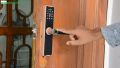 fingerprint handle lock Security system security handle lock Smart Door Lock, Electronic Fingerprint Digital Lock For Home Office Department. 
