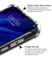Huawei P30 Soft Silicone TPU Transparent Back Cover With Camera Protection. 