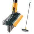 Bathroom Cleaning Brush with Wiper Upgraded 3 in 1 Tiles Cleaning Brush Bathroom Brush with Long Handle 180° Rotate Bathroom Floor Cleaning Brush Bathroom Cleaning Accessories. 