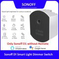 Sonoff D1 Smart Light Dimmer Switch | WiFi & RF Remote Control | Alexa & Google Home. 