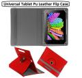 Universal 8 inches Tablet Flip Cover Case with 360 Rotation & Stand Cover PU Leather. 