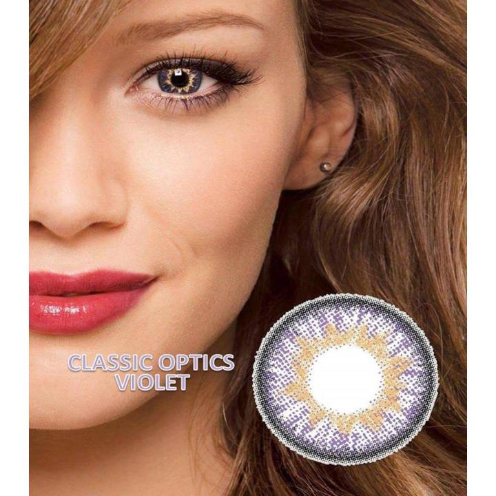Violet Triple shade Contact Lenses-Bridal Colors