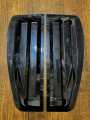 Suzuki Wagon R Side Windows Quater Louver Covers - Black. 