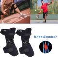 Power Knee Joint Support Knee Pads Stabilizer Powerful Rebound Spring Force Protection Booster Breathable Non-Slip Joint Brace for Men Sports, Squat, Training. 