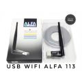 Alfa USB 2.4G Wireless Wi-Fi Catcher Receiver USB 2.0 LAN CARD For Computer Laptop 3dbi Antenna Adopter, Mini WIFI Receiver. 