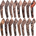 1PCS Arm Sleeves UV Protection Outdoor Golf Sports Hiking Riding Arm Tattoo Sleeve Full Arm Warmer Riding Equipment. 