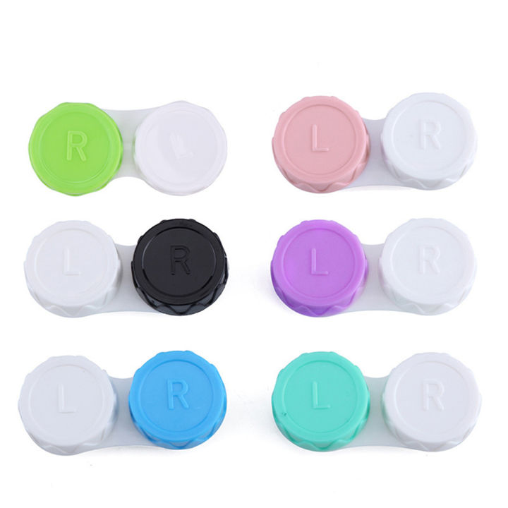 Cosmetic Contact Lenses Box Contact Lens Holder Container Contact Lenses Holder Contact Lens Case Eyes Travel Kit Holder