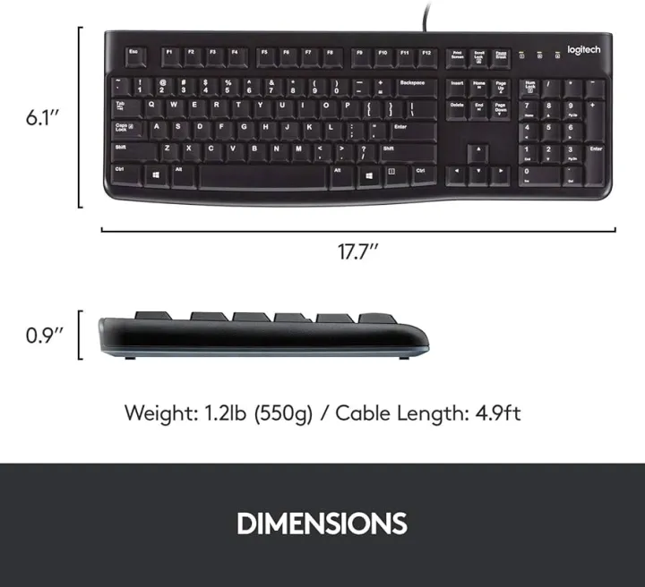 Logitech%20K120%20Ergonomic%20Desktop%20USB%20Wired%20Keyboard%20-%20Image%203